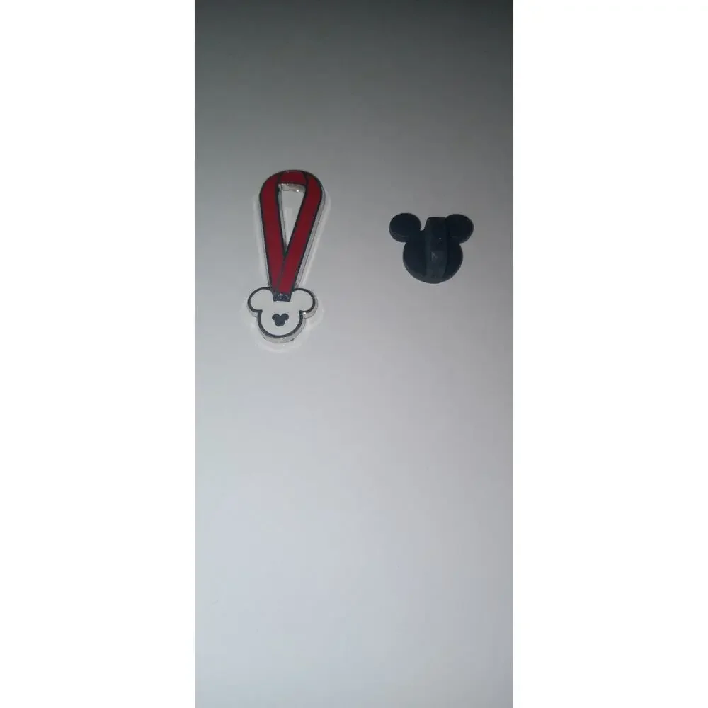 Disney Red Lanyard Medal pin.